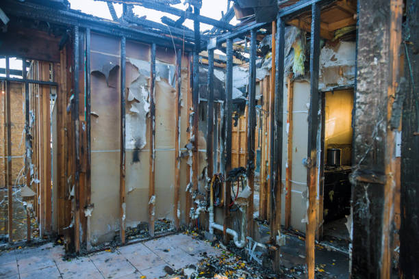 Professional Soot Cleanup technician working in Port Allegany, PA